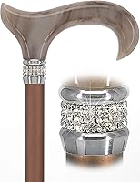 Vista 19 de Royal RC Canes Bastones elegantes para caminar, diseño de collar de diamantes de imitación, bastones ajustables coloridos, el mejor regalo