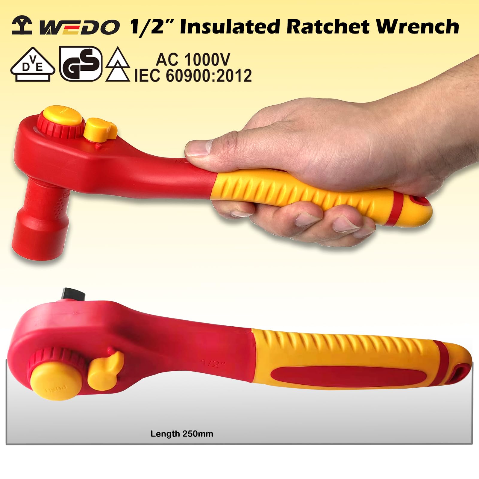 China Customized VDE Insulated Adjustable Wrench Suppliers, Manufacturers, Factory - MAXPOWER - View #5