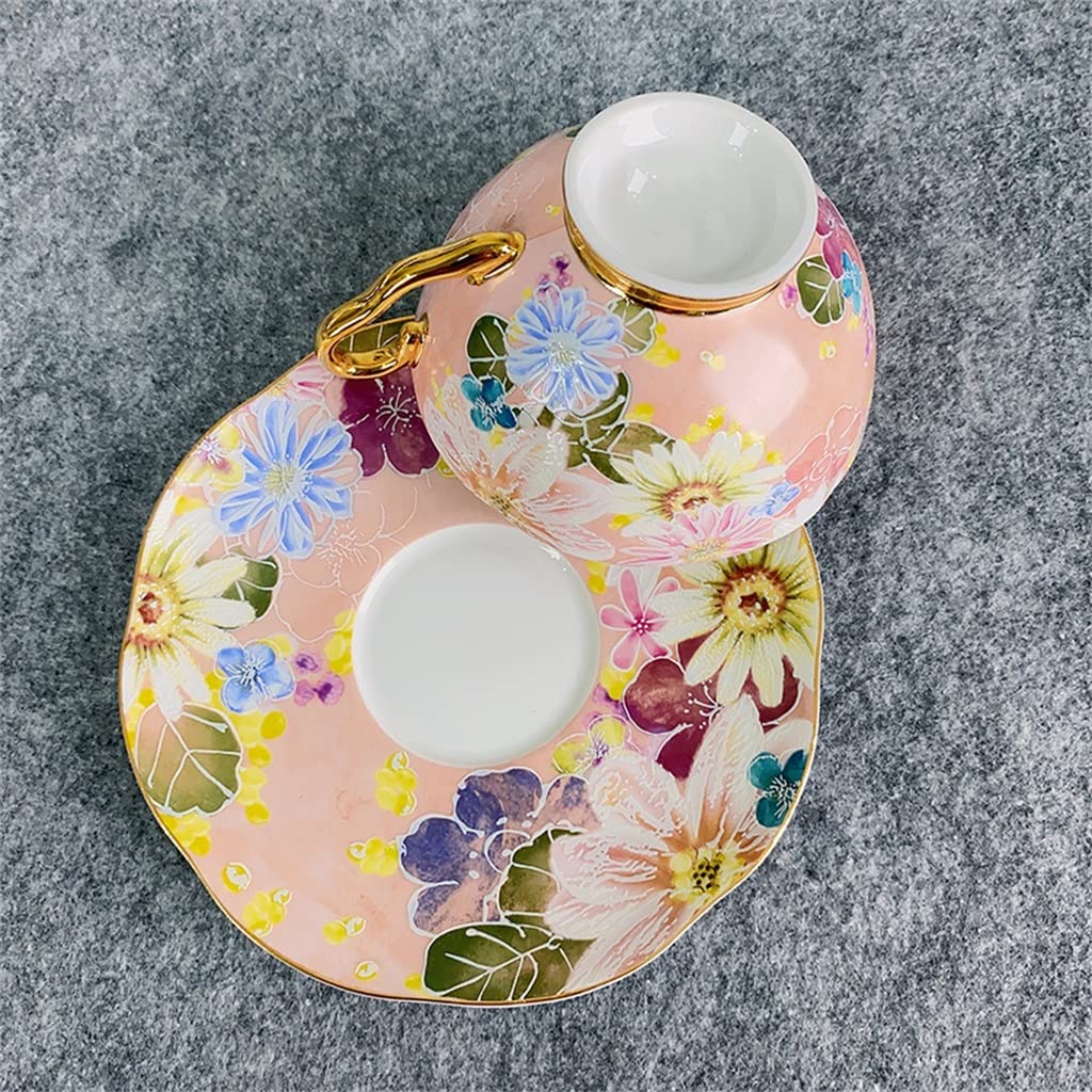 BBCBBZ Porcelana kostna Herbata Kawa Filiżanka do herbaty Filiżanka do espresso Naczynia kuchenne Zastawa stołowa Zestaw do herbaty