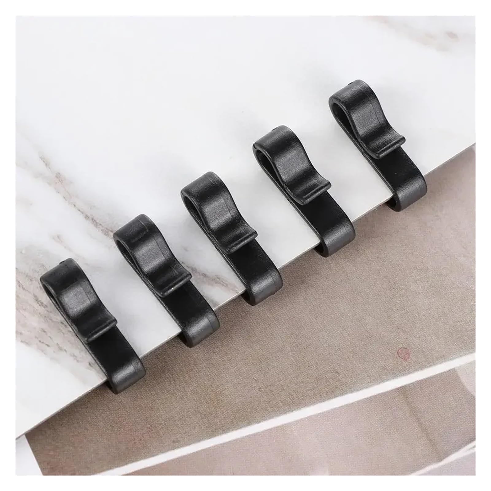 Percha Puerta Ganchos en forma de S for canaletas (paquete 10/20/50 unidades), clips resistentes for decoración con luces hadas for fiestas(50Pcs)