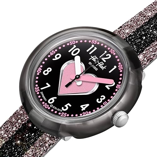 Miniatura 3 de Flik Flak Reloj Niño Unisex Biosourced Cuarzo Impermeable Cuoricino