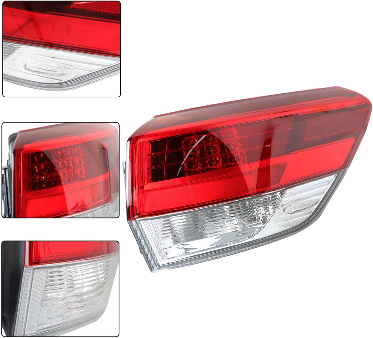 1-Pack RH Tail Light Assembly Replacement for Highlander 2017-2019 Passenger Side