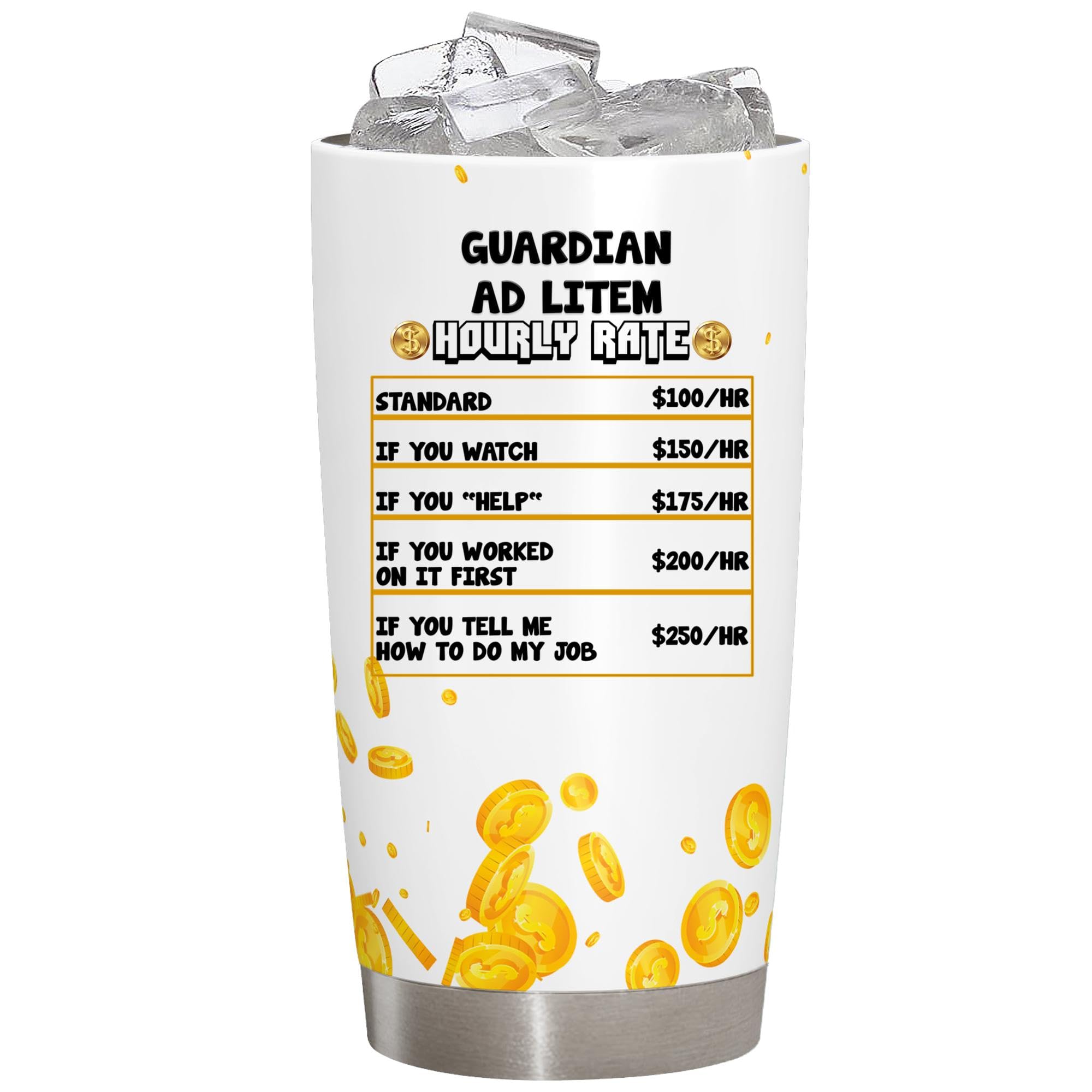 GenericGuardian Ad Litem Gifts, Gift For Guardian Ad Litem, Guardian Ad Litem Promotion Gift, thank you Guardian Ad Litem appreciation gift Tumbler, 20 Oz