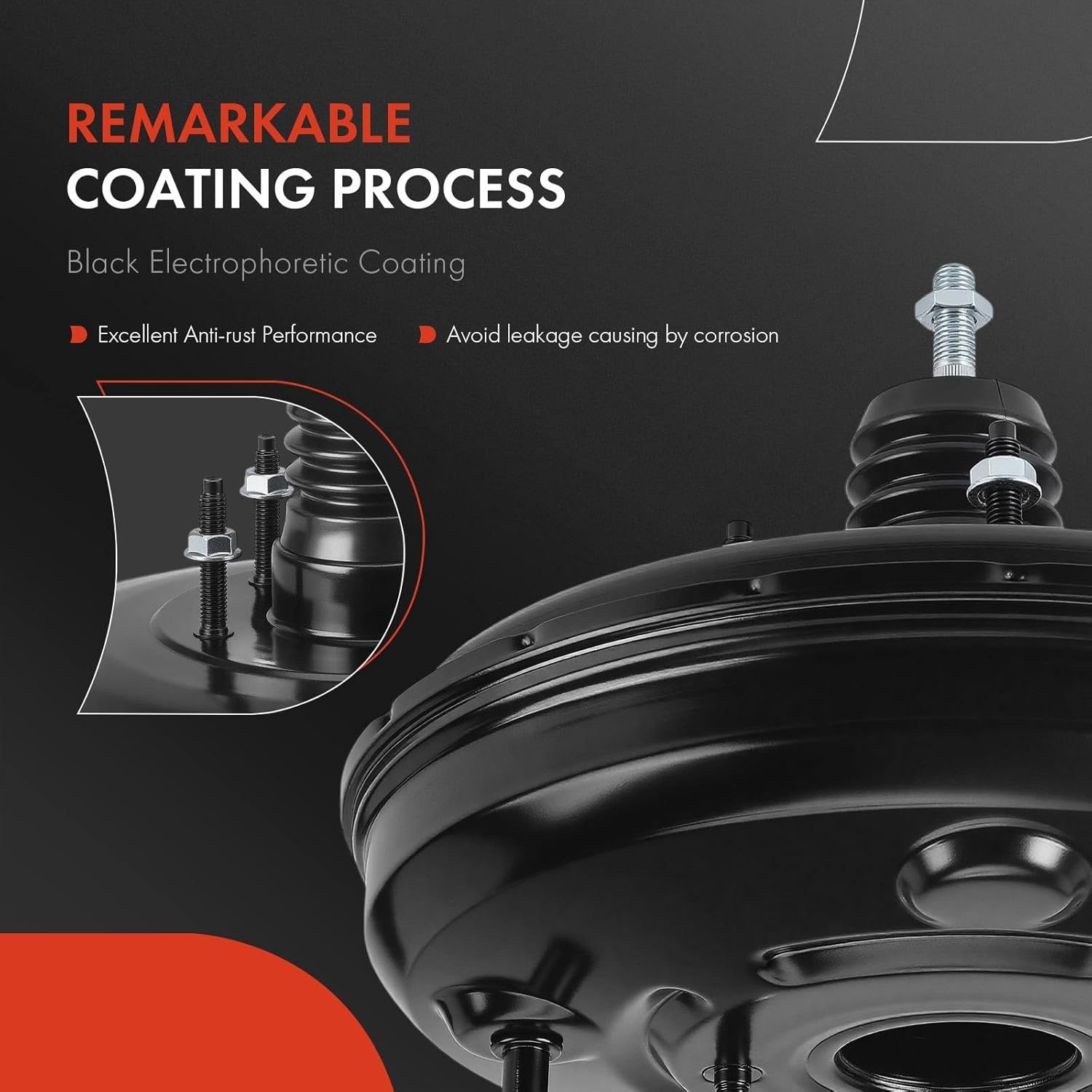 A-Premium Vacuum Power Brake Booster Compatible with Mazda CX-7 CX7 2007-2012, Without Master Cylinder