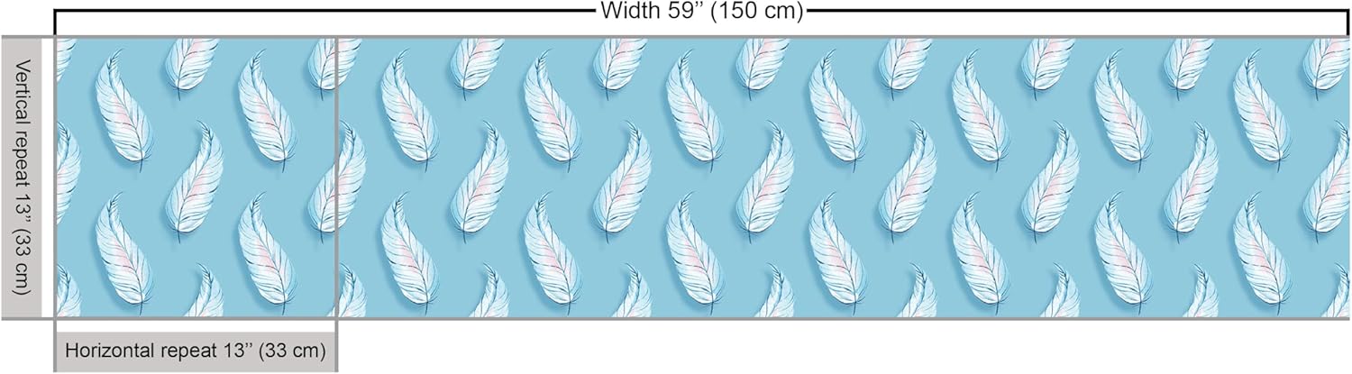 Ambesonne Abstract Faux Suede Fabric by The Yard, Swirly Feathers Pattern in Watercolor Effect Modern Soft Colored Background, for Indoor Outdoor DIY Projects Upholstery, 2 Yards, Grey Multicolor