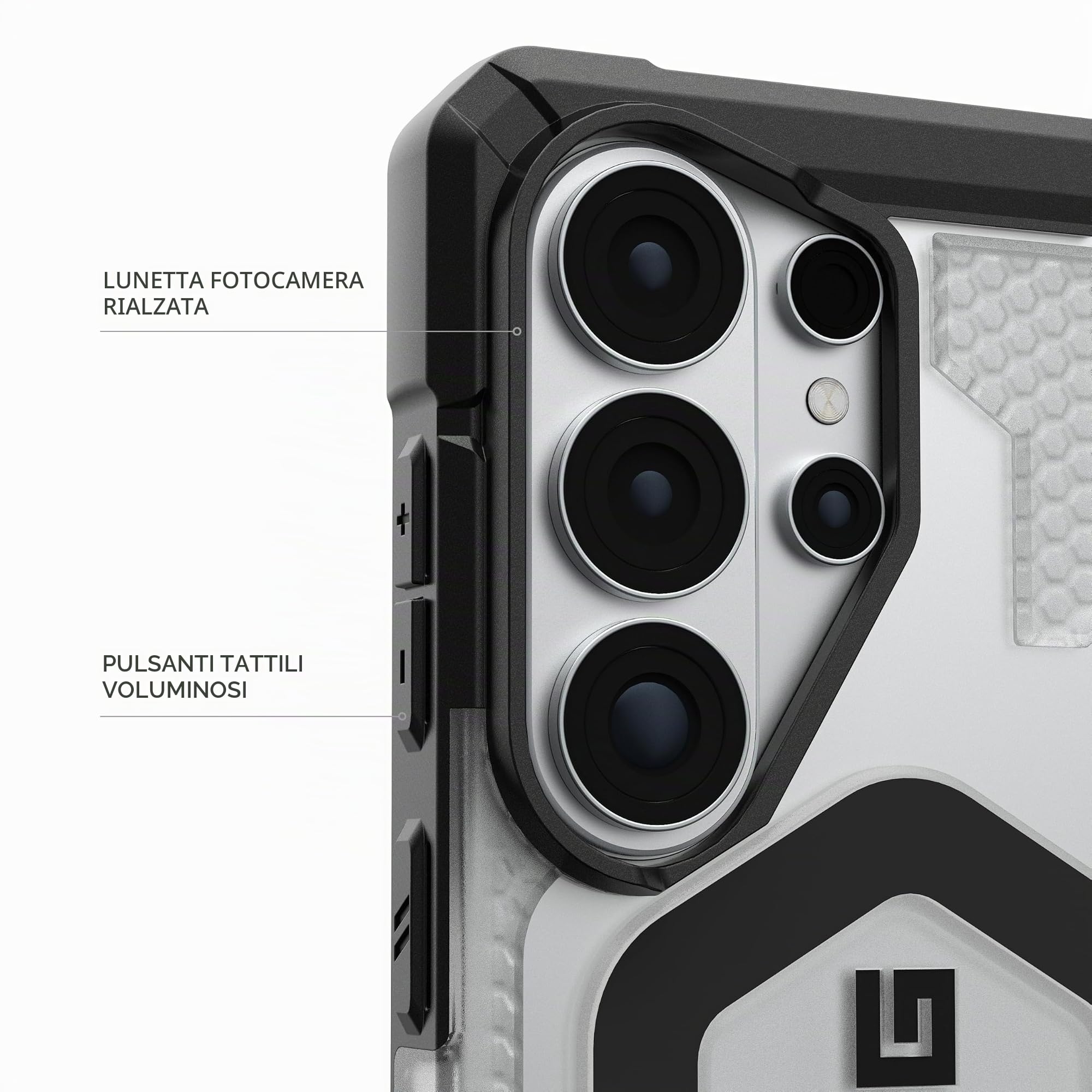 URBAN ARMOR GEAR Pathfinder MS Custodia Galaxy S26 Ultra | Perfetta aderenza | Resistenza alle cadute di 5,4 m | Modulo magnetico | Bordi rialzati | Tutte le porte accessibili