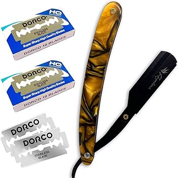 Amazon.co.jp: Kazakiri Premium べっこう柄 本格深剃り カミソリ