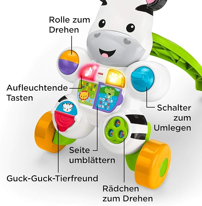 Fisher Price Mon Trotteur Zebre Parlant Emballage Ferme Version Allemande 6 Mois Et Plus Hbw56 Amazon Fr Bebes Puericulture Fisher Price Mon Trotteur Zebre Parlant Emballage Ferme Version Allemande 6 Mois Et Plus Hbw56 Amazon Fr Bebes Puericulture