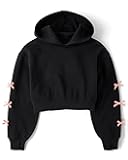 girls Active Long Sleeve Hooded Sweatshirt