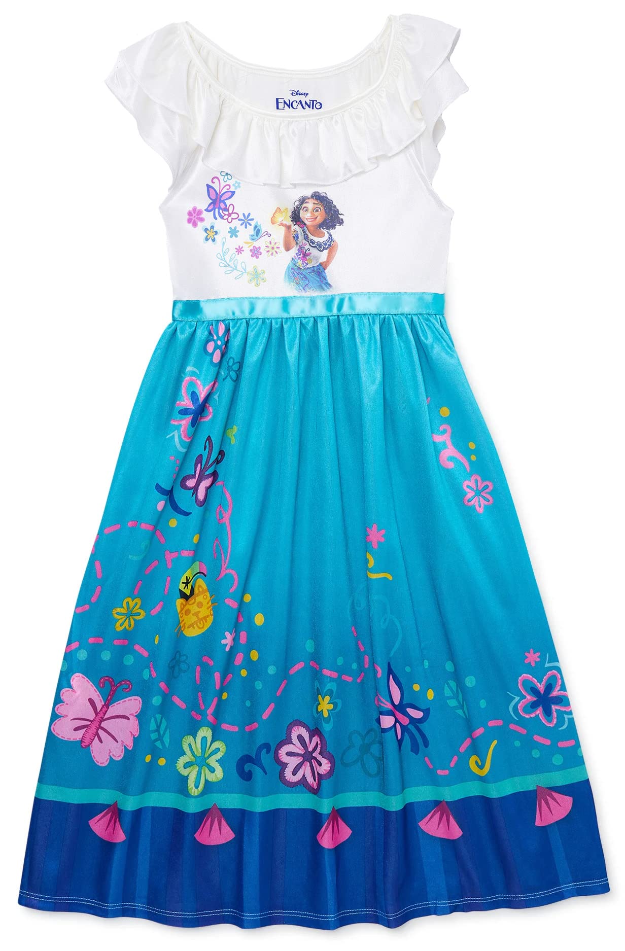 DisneyGirls' Encanto | Frozen | Little Mermaid | Minnie Mouse Nightgown