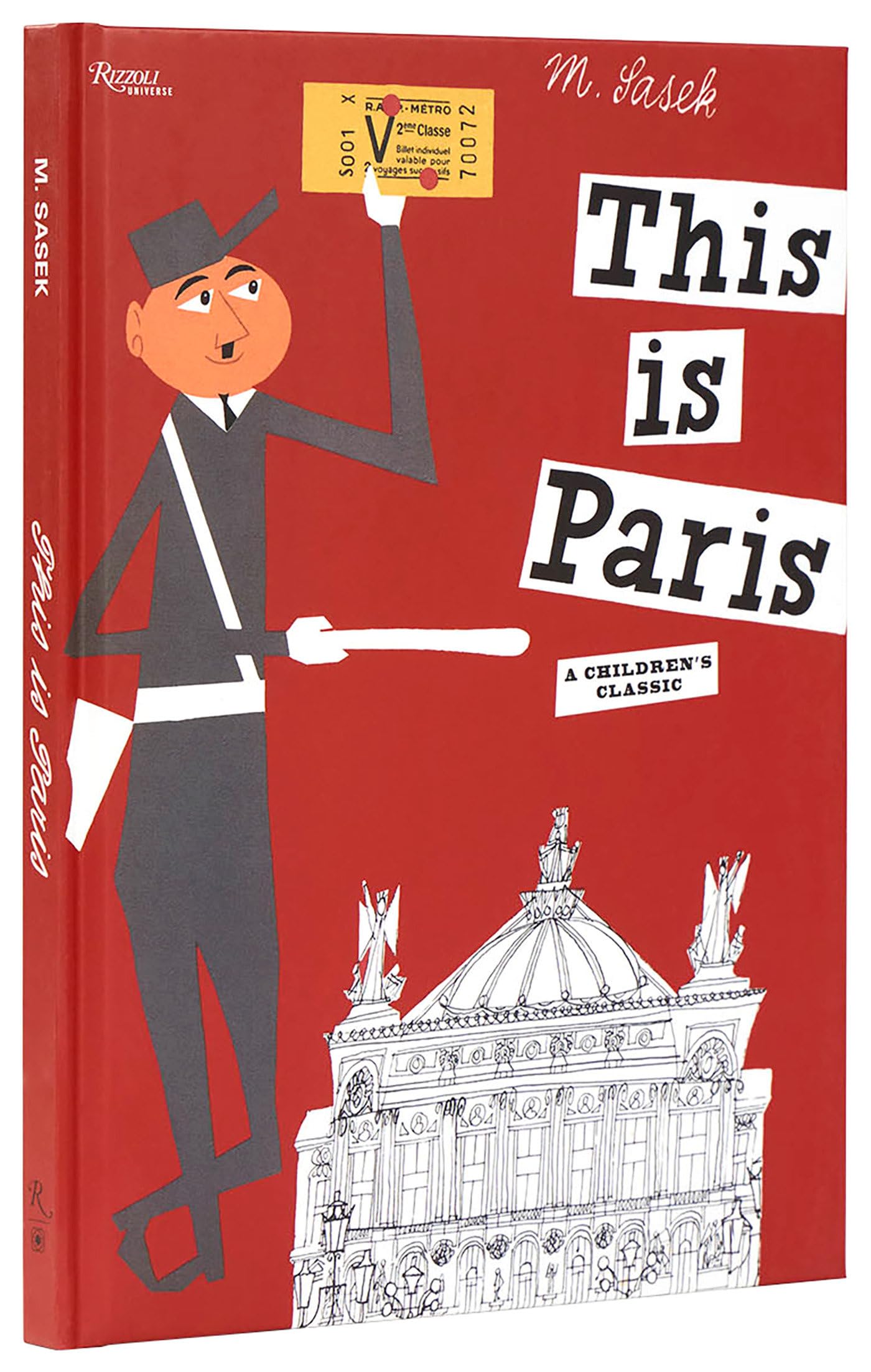 Miroslav Sasek - This is Paris - Hardback Book - Small