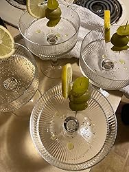 Cristal d'Arques Versailles likeur coupe glazen set - Dienstmeiden van Nu