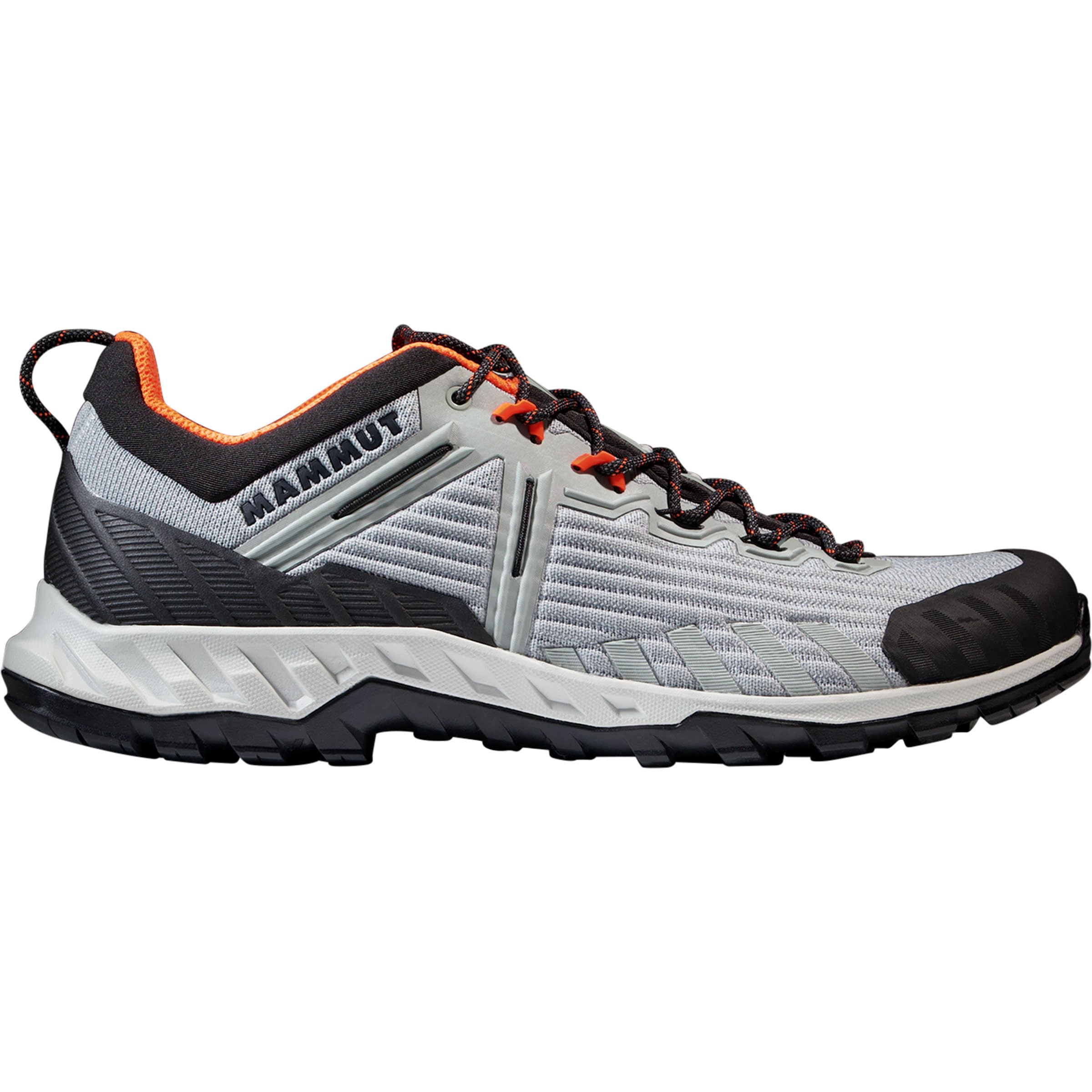 Mammut Męskie buty górskie Alnasca Knit Iii Low Men, srebro, 43 1/3 EU