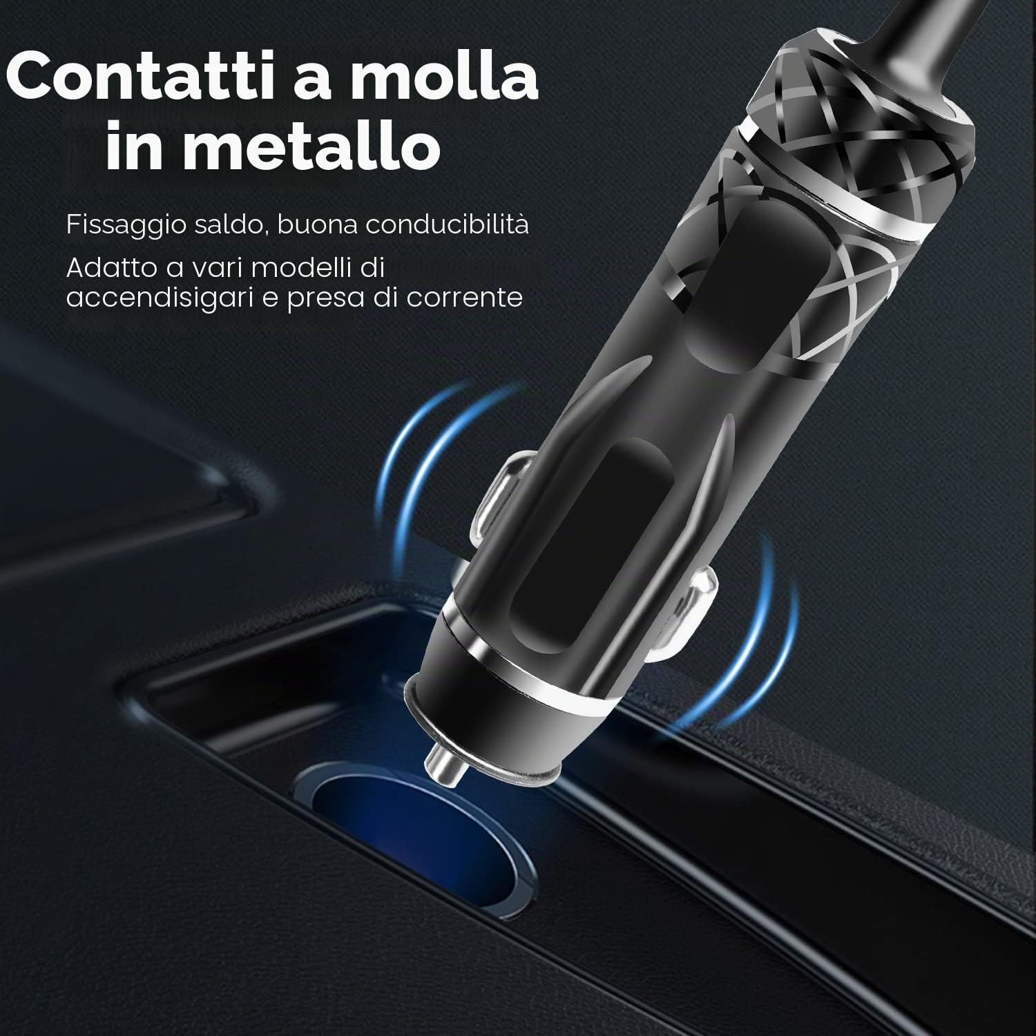 KFD 12V 4A Caricatore per auto per JBL Partybox 310 300 200 Car Charging Cable for Partybox 310 Bluetooth Party-Lautsprecher Wohnmobil Portable Speaker DC Caricabatterie per auto Alimentatore