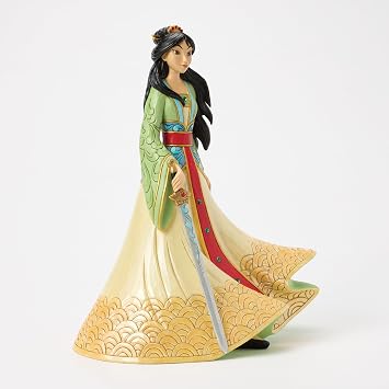 Enesco Disney Traditions by Jim Shore Büyülü Prenses Mulan Deluxe Heykelcik, 45 cm, Çok Renkli