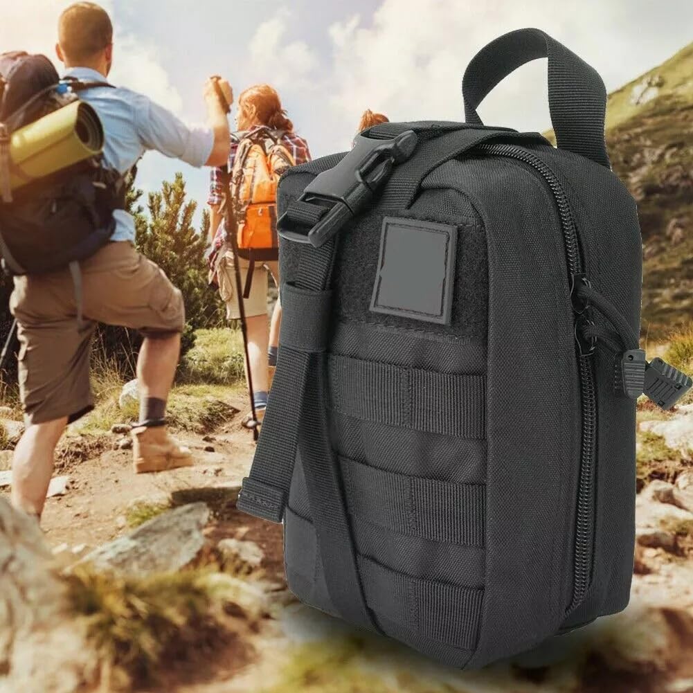 Tactical Emergency First Aid Kit: MOLLE Admin Pouch IFAK