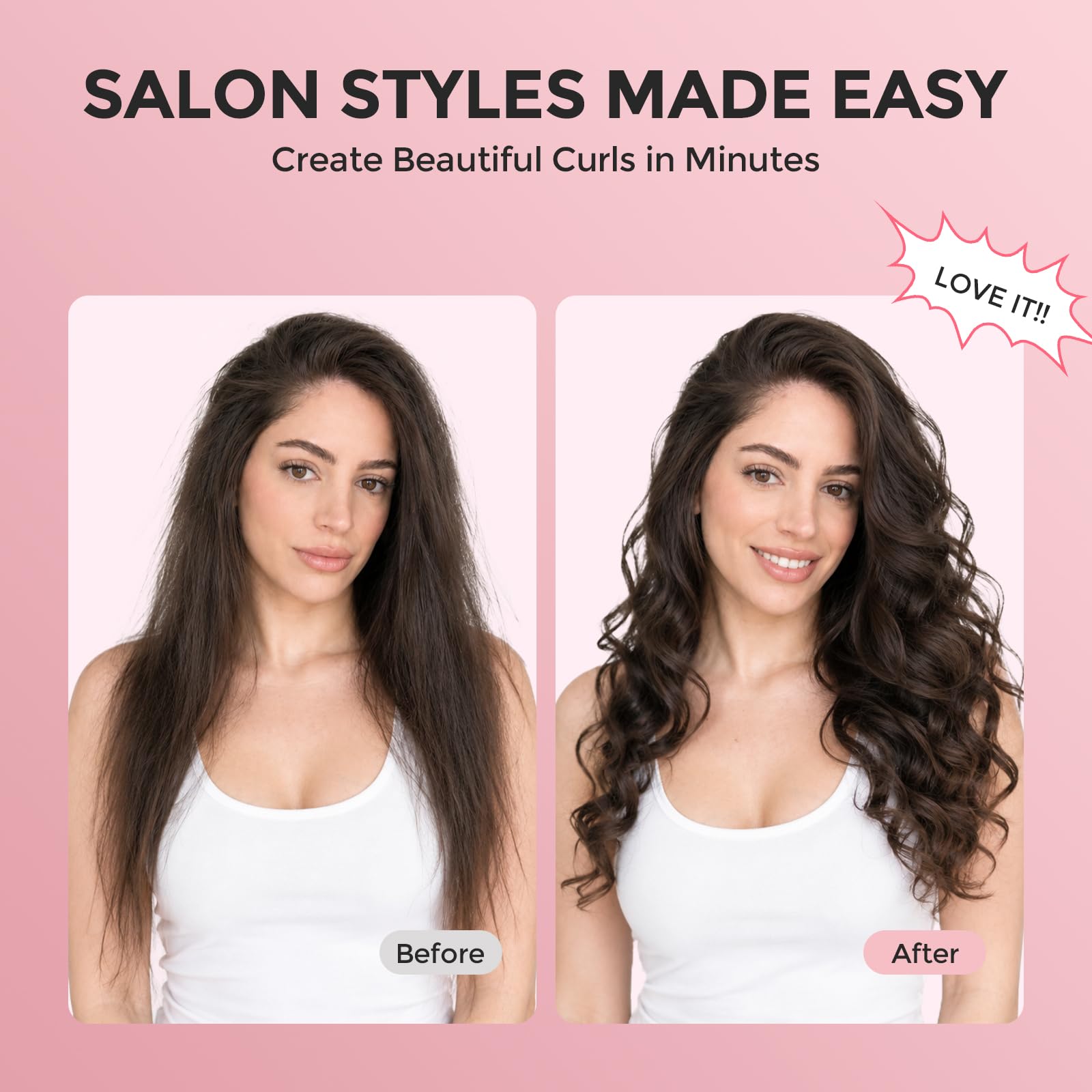 Ufree 5-in-1 Curling & Straightening Set -3