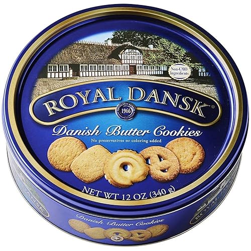 Royal Dansk Selección de galletas danesas sin conservantes ni colorantes añadidos 12onzas