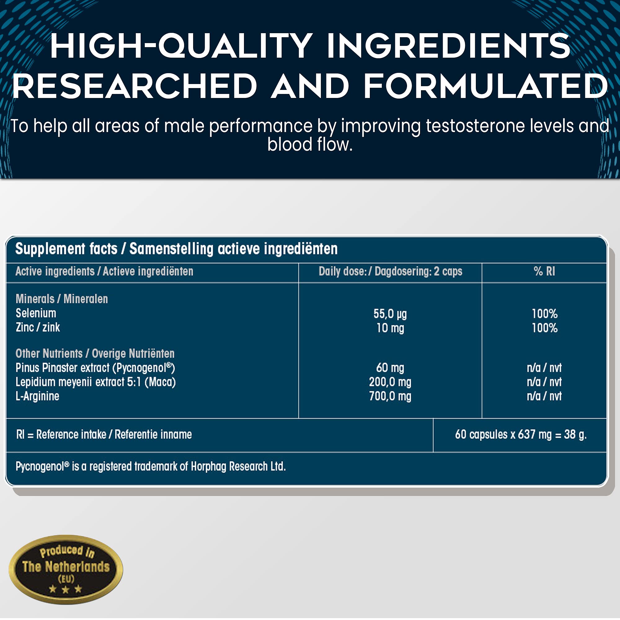 Buy ReAge® Male Factor 3 Maca Root Extract High Quality Formula with