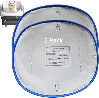 Large Litter Box Open Top-APP Control, Self-Cleaning Cat Litter Box - ONLY Tray（2 Pack）
