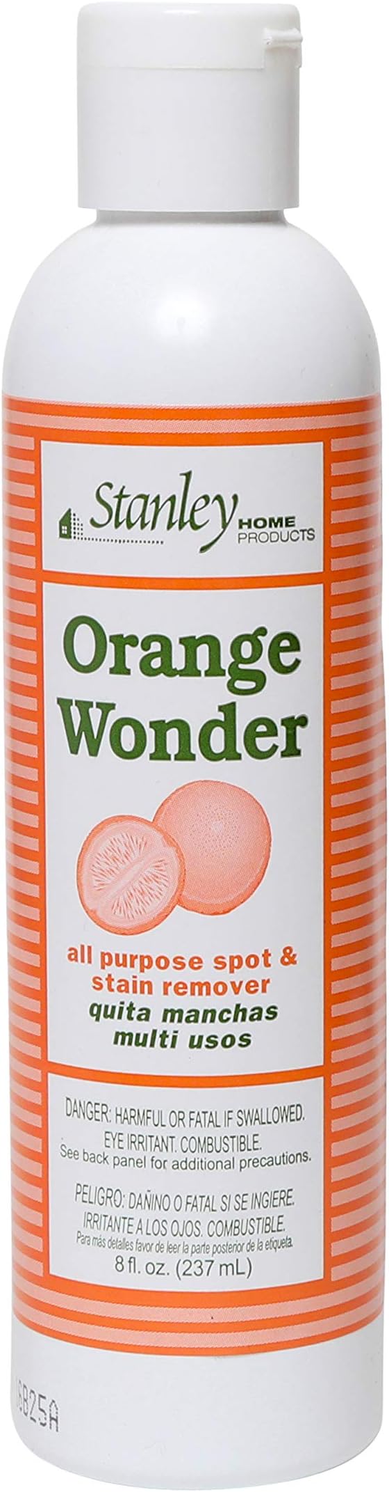 STANLEY HOME PRODUCTSOrange Wonder All-Purpose Spot and Stain Remover - Eco-Friendly Oil & Grease Cleaning & Laundry Detergent for Baby & Kid's Clothing, Carpet, Furniture, Couch & Car Interior