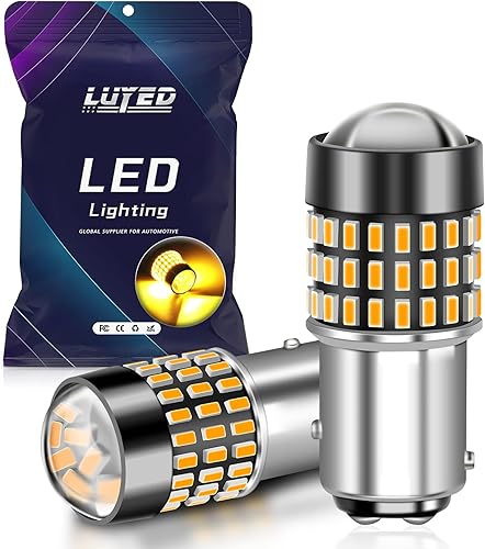 Miniatura 17 de LUYED 2 bombillas LED 3056 3156 3057 3157 de 900 lúmenes, súper brillantes, 3014 78-EX chipsets, utilizadas para refuerzo de luces de reversa, luces