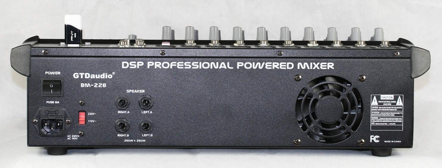 Amazon.com: GTD-Audio 10 Channal 2000Watt Professional Powered
