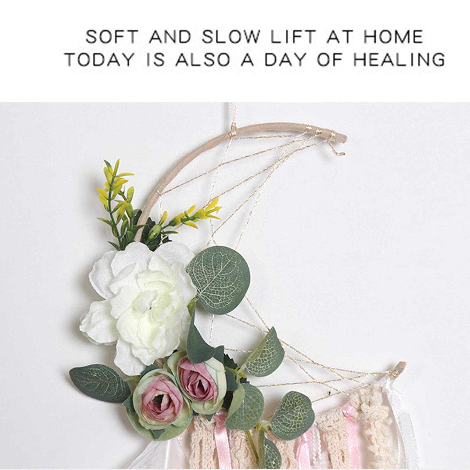 Amazon.co.jp: ドリームキャッチャーフラワーオーナメント - 花と