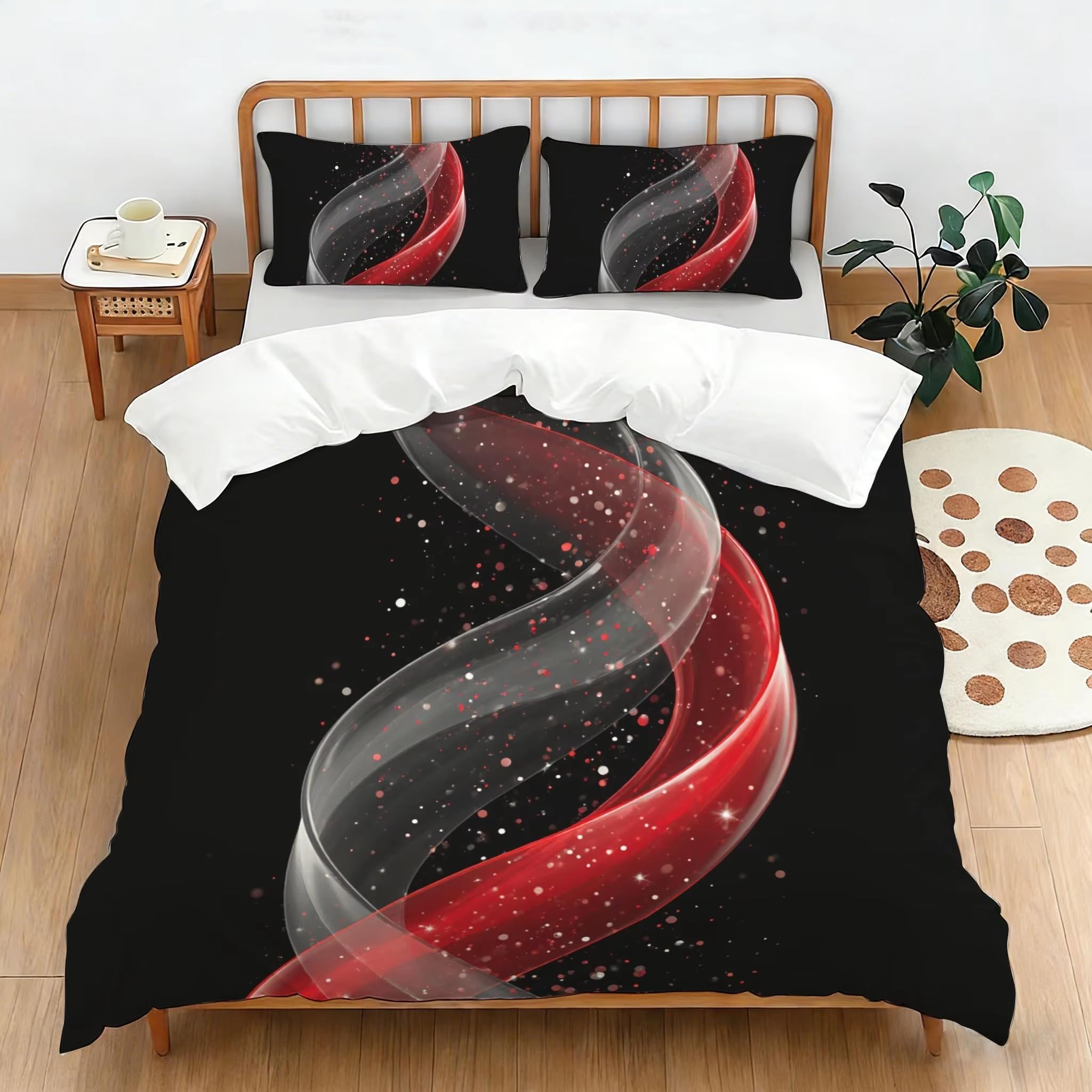 Housse de couette 140x200 fermeture éclair pour empêcher la couette enfant de glisser
