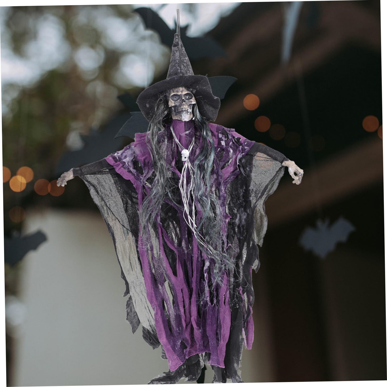 TOPBATHY 2 Decorazioni Di Halloween Da Appendere Per Feste Atmosfera Spettrale E Inquietante