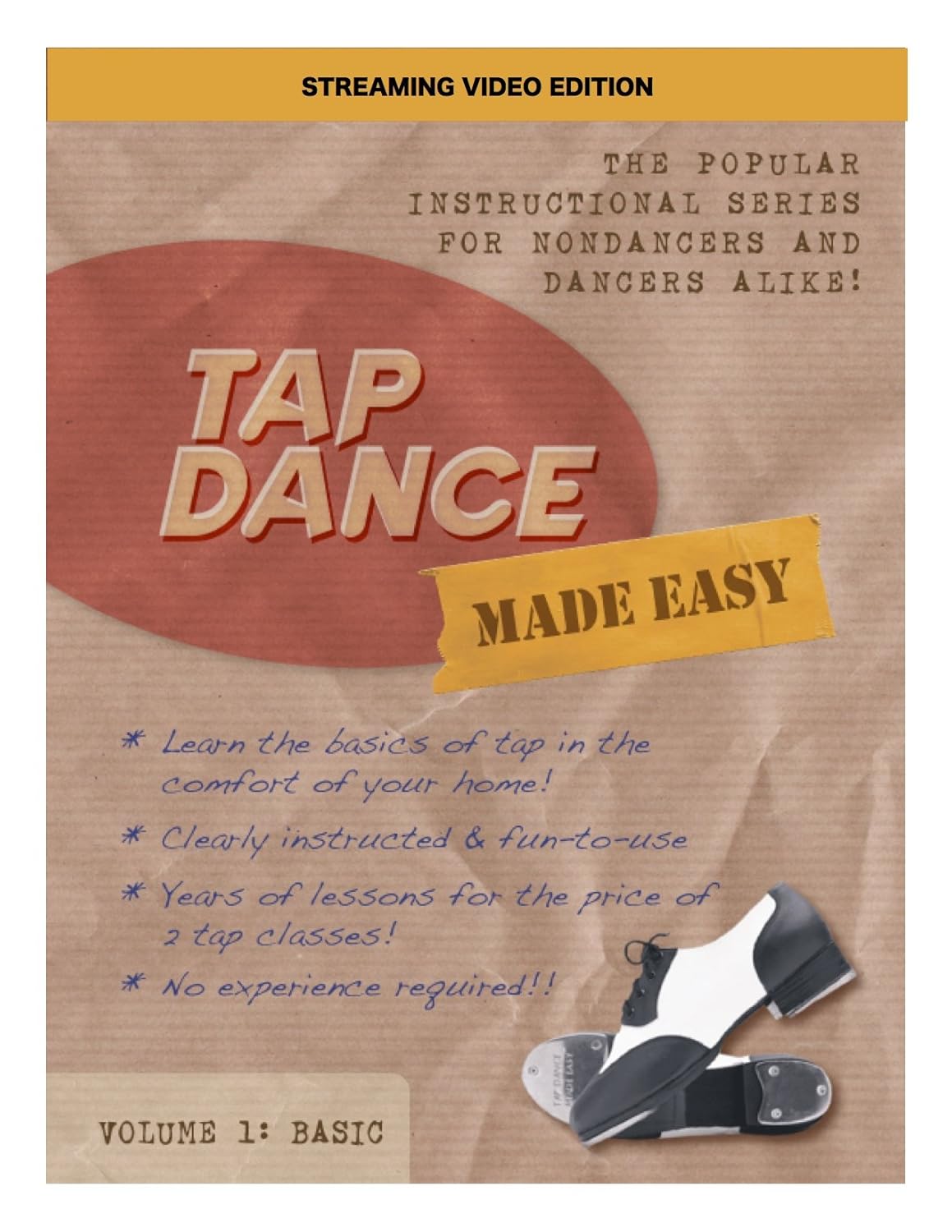 Tap Dance Made Easy Vol 1 Basic (Streaming Video Edition