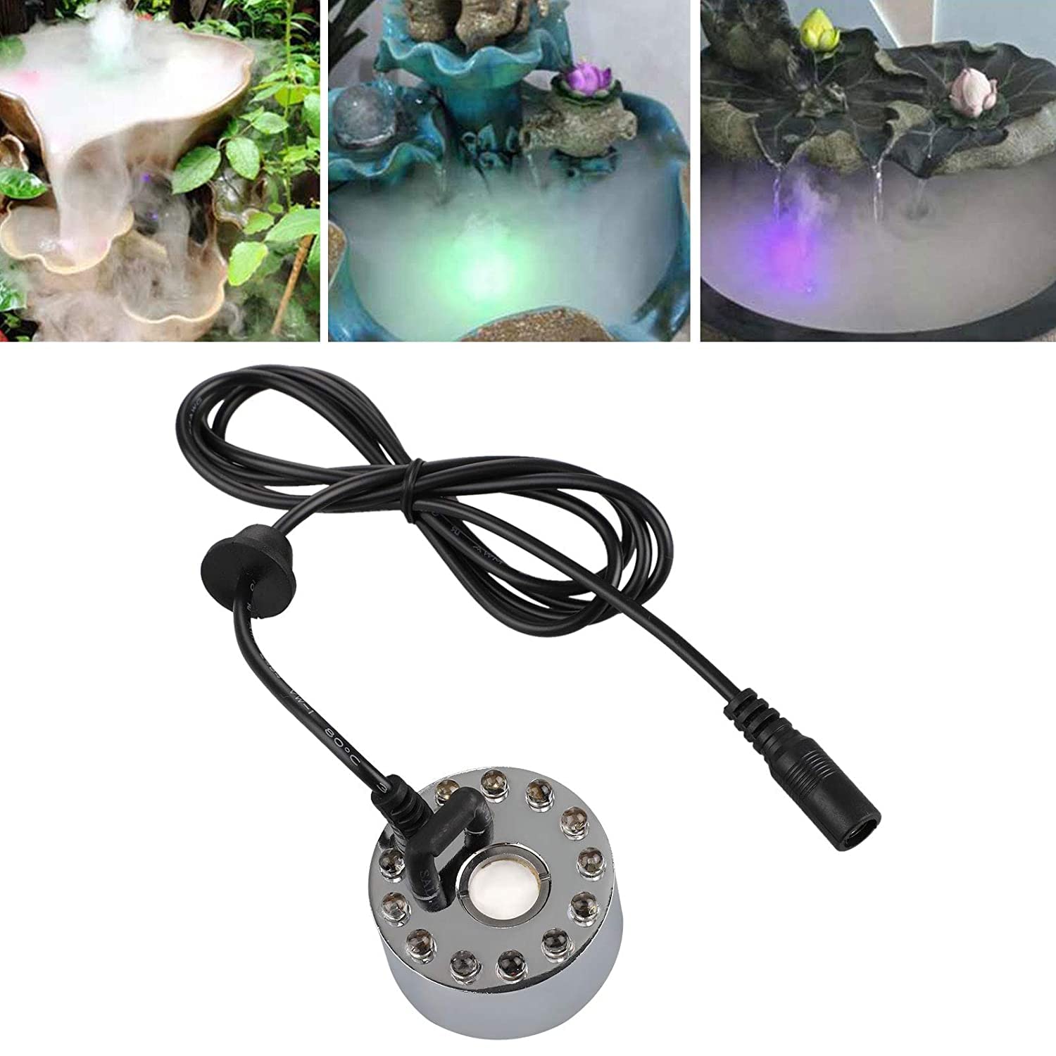 See full amazon price history chart for Asian Pumps & Machineries Ultrasonic Mist Maker Humidifier Fogger 12 LED for Decorative Purpose Most Powerful Fog 500M/lh Asian Pumps & Machineries Ultrasonic Mist Maker Humidifier Fogger 12 LED for Decorative Purpose Most Powerful Fog 500M/lh (B09PKDP9T1) Amazon Price History, Amazon Price Tracker