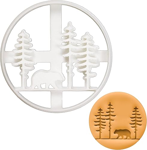 Cortador de galletas Forest Bear, 1 pieza - Bakerlogy