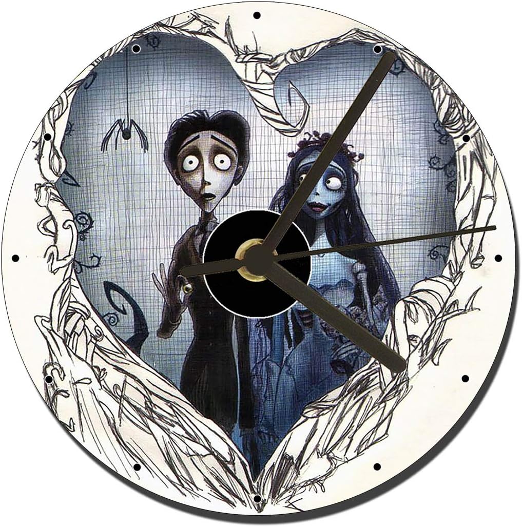 MasTazas Corpse Bride Tim Burton C CD Clock 12cm