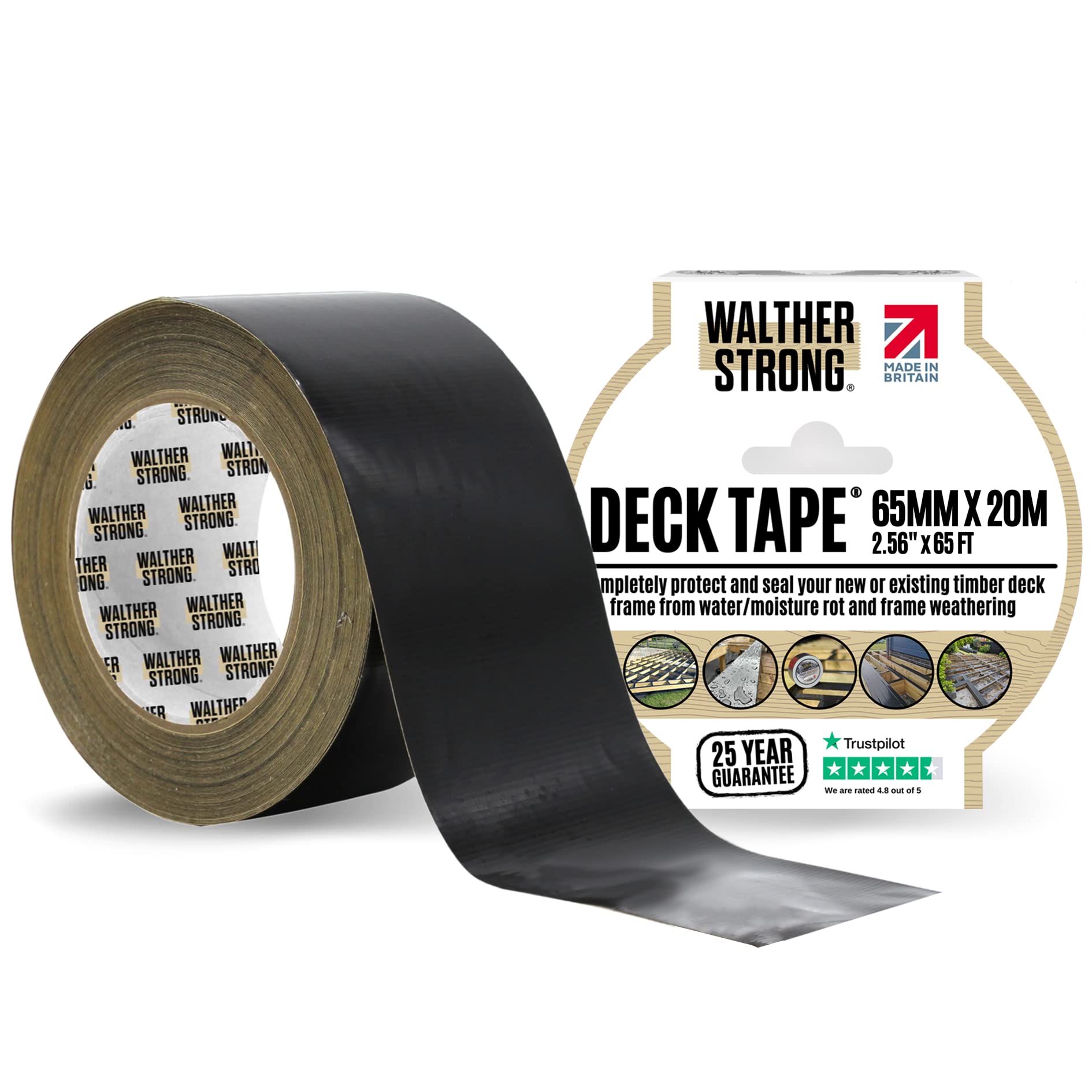Walther Strong Deck Tape Complete Deck Joist Protection Tape