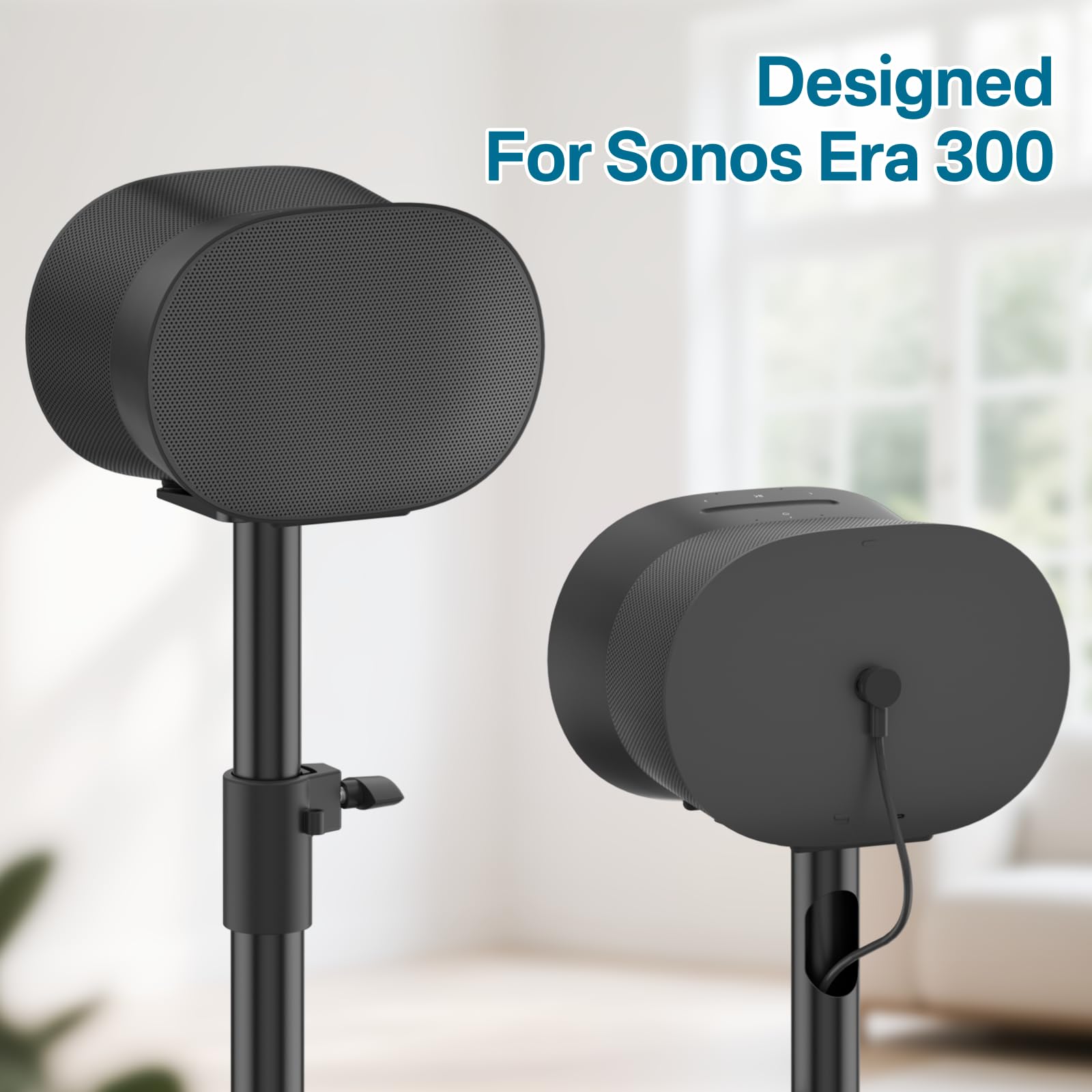Amazon | Sonos Era 300スタンド用高耐久スピーカースタンド 高さ調節
