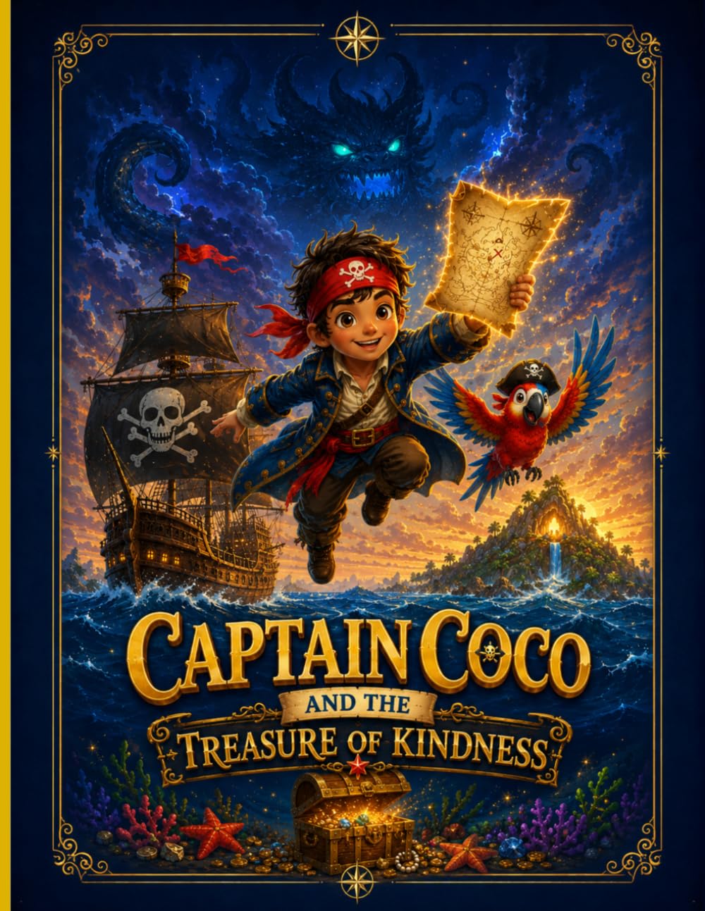 Captain Coco and the Treasure of Kindness (Adventures of Captian Coco)
