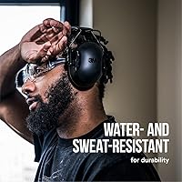 Vista 5 de 3M WorkTunes Connect - Protector auditivo inalámbrico con tecnología Bluetooth, protección auditiva Bluetooth con una calificación de reducción