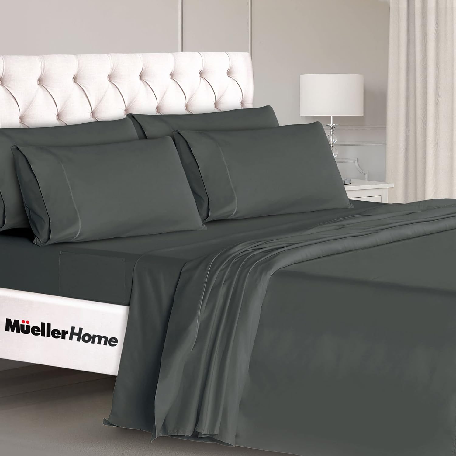 Mueller Ultratemp Bed Sheets Set, Super 