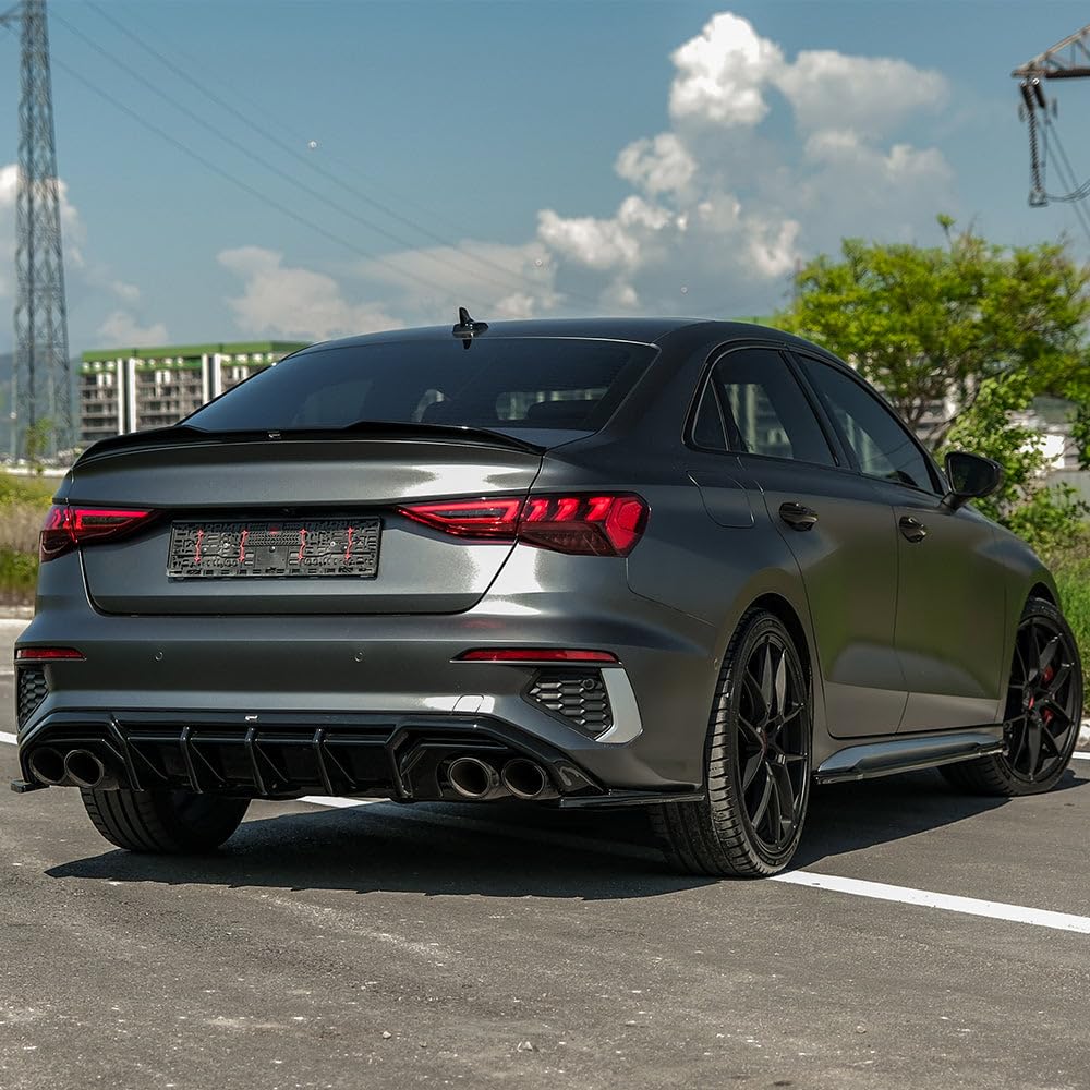 Dachspoiler kompatibel mit Audi A3 S-Line/S3/RS3 8Y/8Y FL Limo 2020+