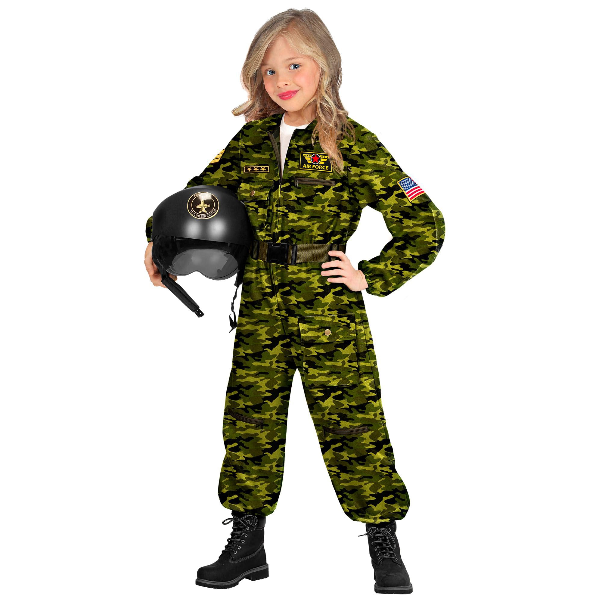 W WIDMANN MILANO Party Fashion - Children's Fighter Jet Pilot