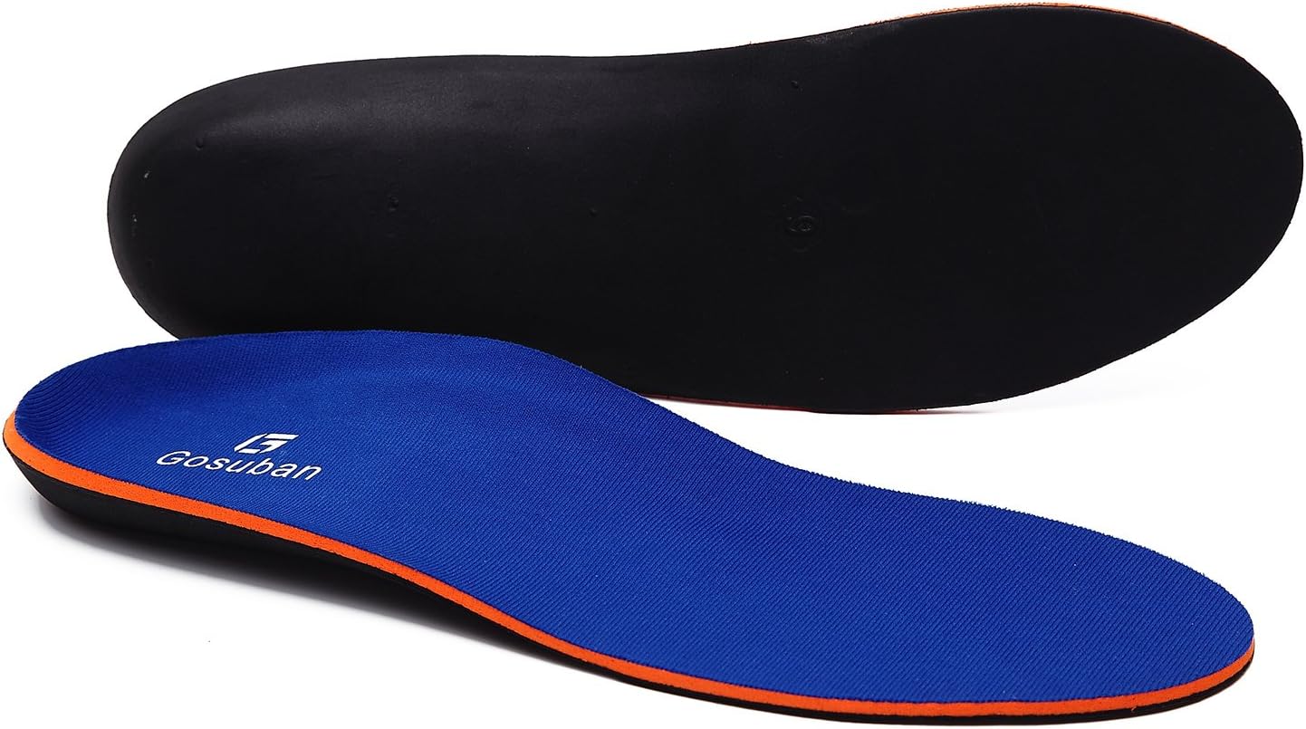 Maximum Cushion Orthotic Insoles for Flat Feet,Arch Support Shoe Inserts Against Plantar Fasciitis,Overpronation