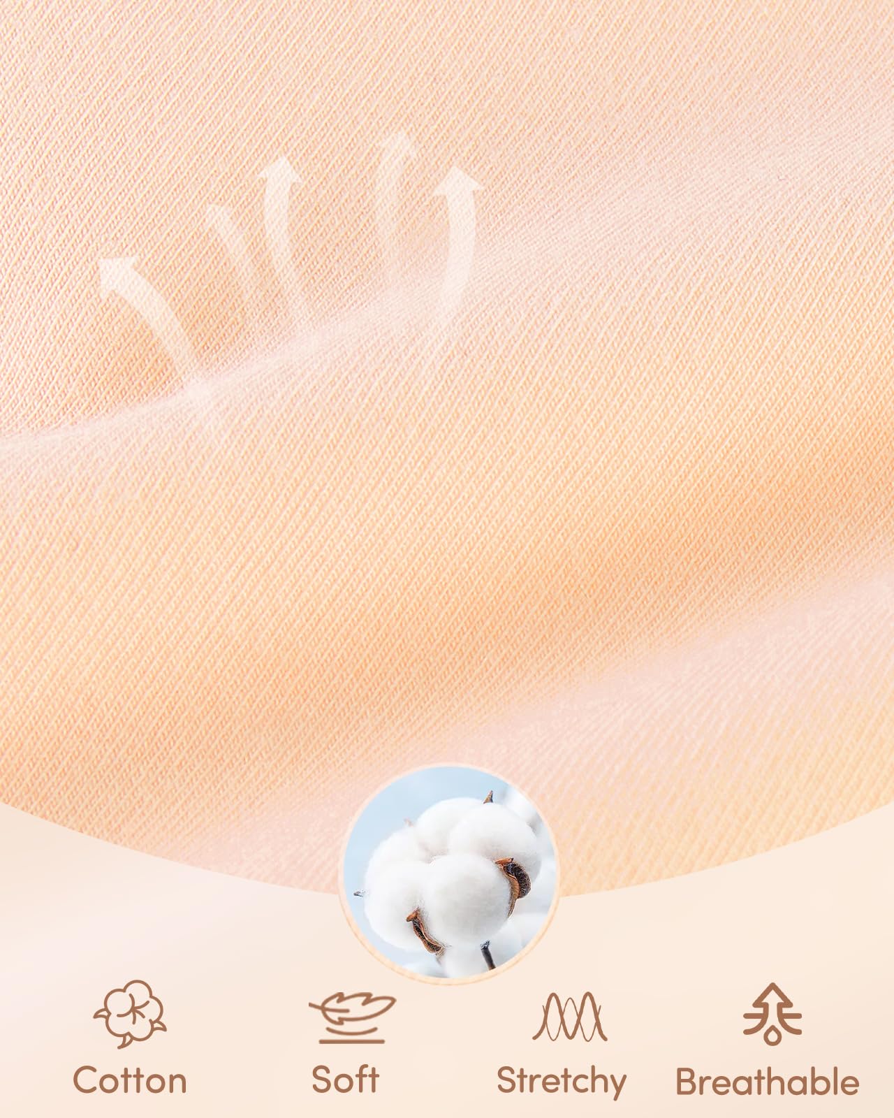 Domee Slip Cotone Intimo Tinta Unita Mutande Ragazza Pacco da 8