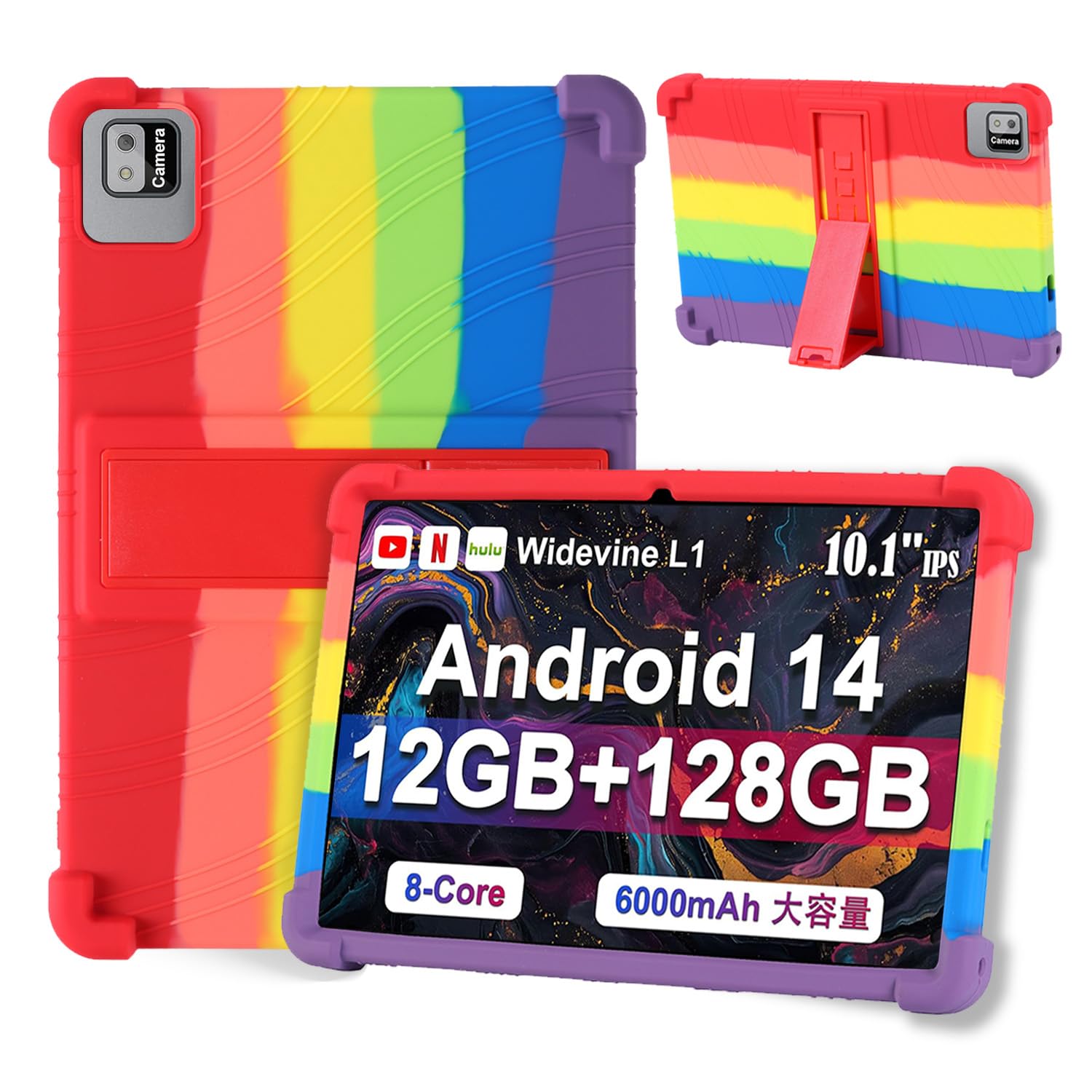 【新品未使用】Callsky Android 15 タブレット ケース付き Amazon.co.jp: 新登場·Android 15 タブレット 10インチ Wi-Fi