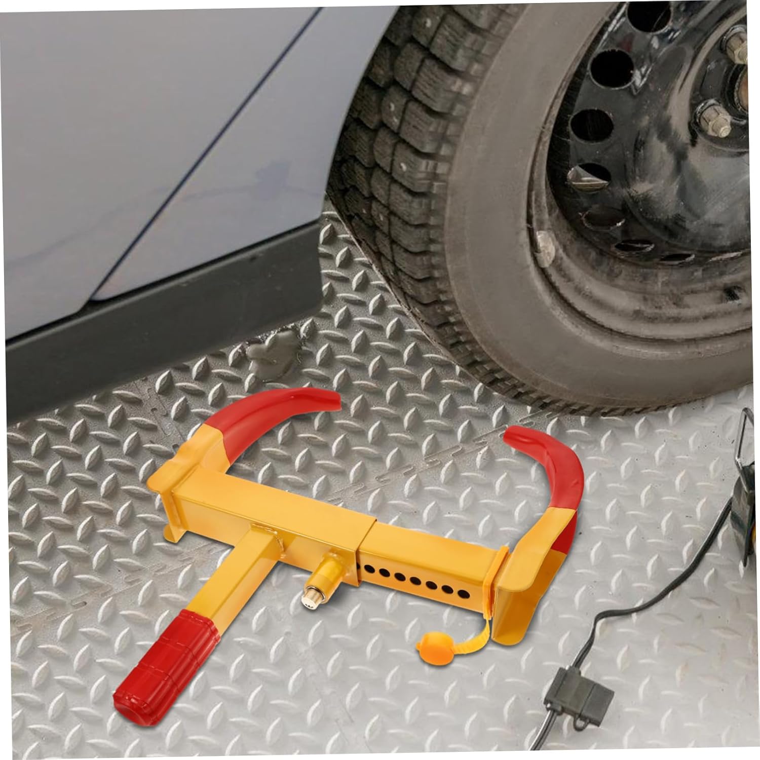 Trailer Wheel Locks Wheel Lock for Trucks Trailer Security Theft Clamp