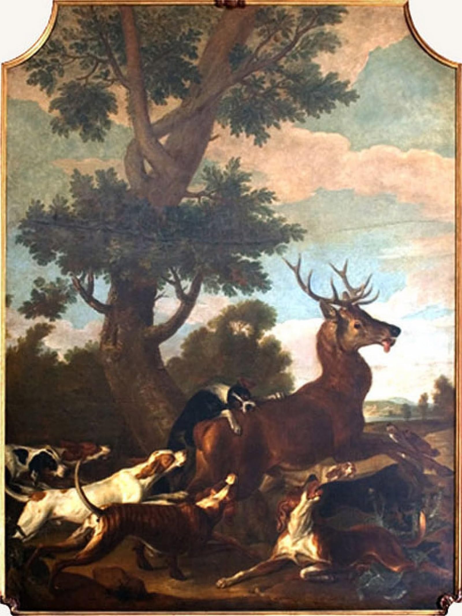 SERENDIPITP Aesthetic Poster Photo Wall Print Retro Picture Deer Hunt by Alfred Dedreux or De Dreux Modern Wall Artwork for Home Decor 60x90cm