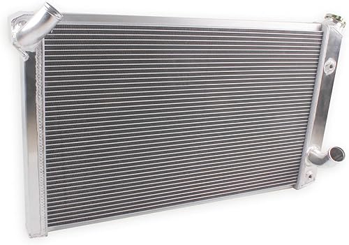OHOB-COOL Reemplazo de radiador de aluminio de 3 filas para Chevy Corvette 1973-1976 1974 1975 5.7L 7.4L V8