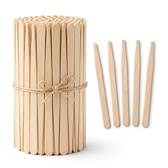 Perfect Stix Eye Brow Waxing Stick Applicators 3" Length,1000 Count Pack of 1