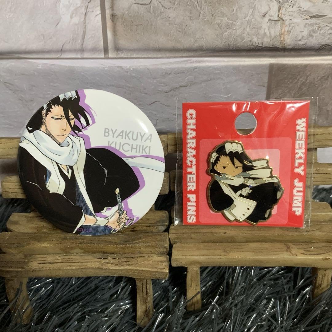 BLEACH ジャンプ展　ピンバッジ　白哉 BLEACH ジャンプ展 ピンバッジ 白哉 - メルカリ