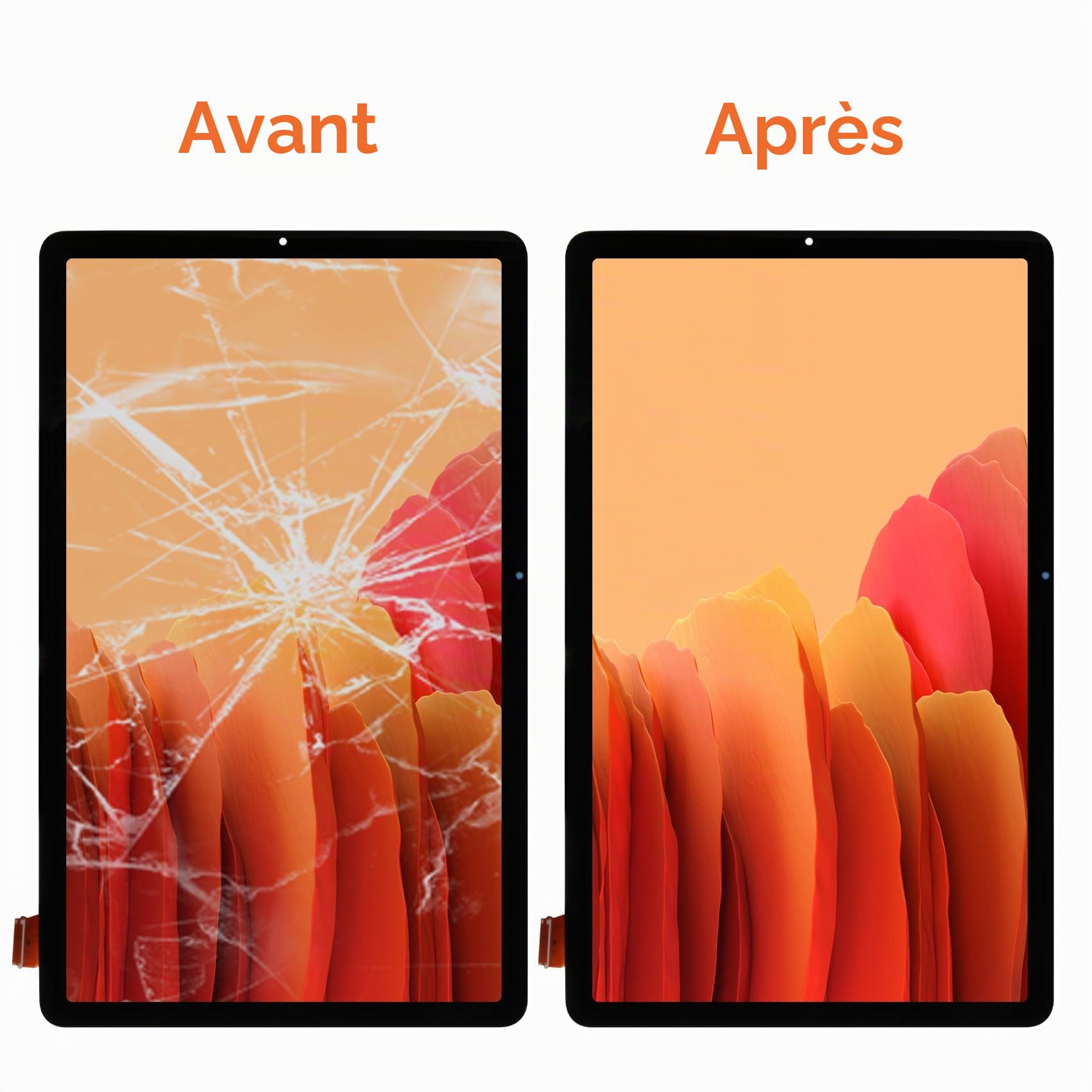 Écran LCD pour Samsung Tab S6 Lite LCD Display pour Samsung Galaxy Tab S6 Lite SM-P610 SM-P615 10,4" Ecran Replacement Écran Tactile Digitazer Assembly avec Réparation Kit, Noir
